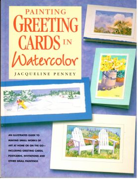 Painting Greeting Cards in Water - Jacqueline Penney